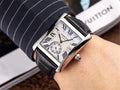 Cartier Tank Black Leather