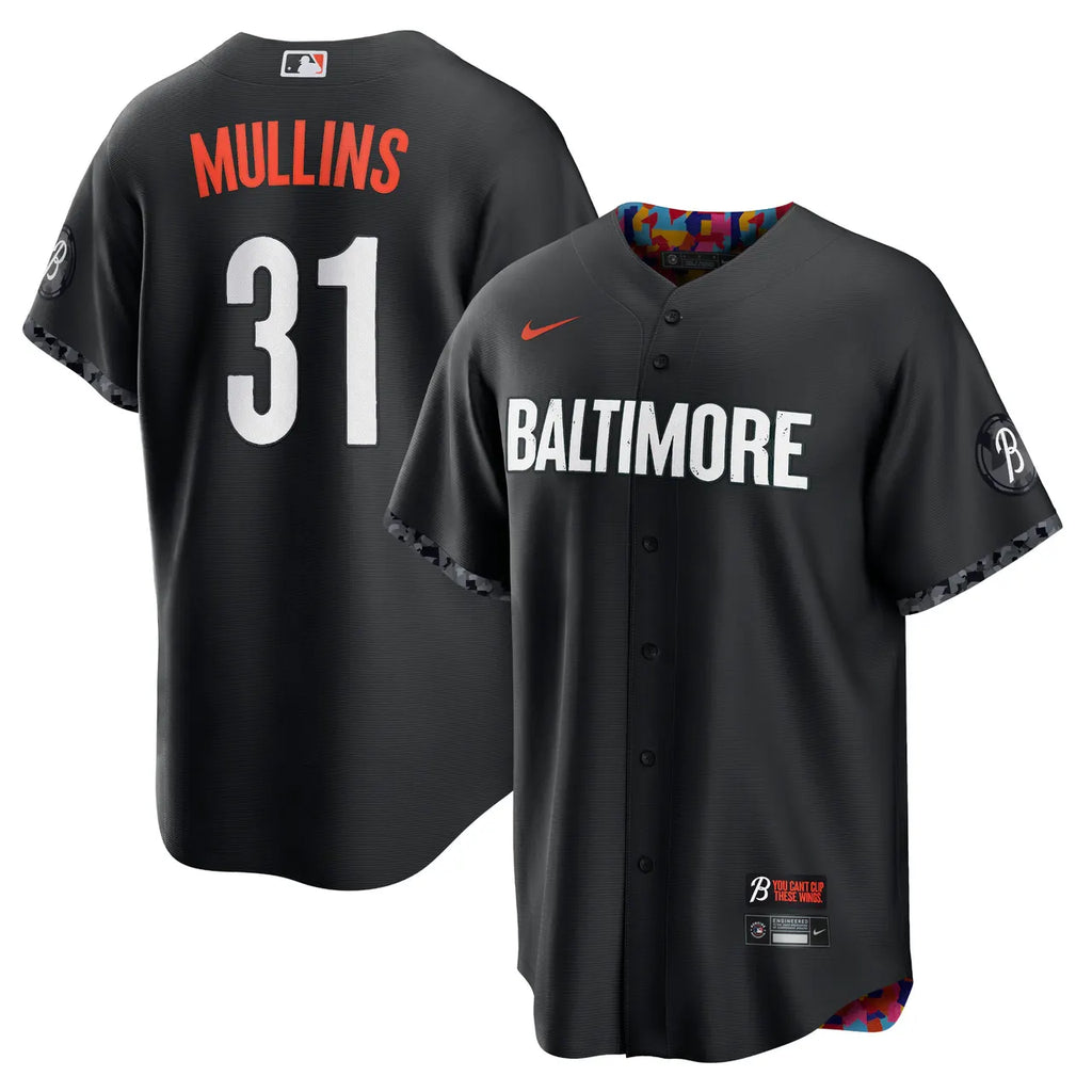 nike Orioles Mullins Black Jersey - Hình 2