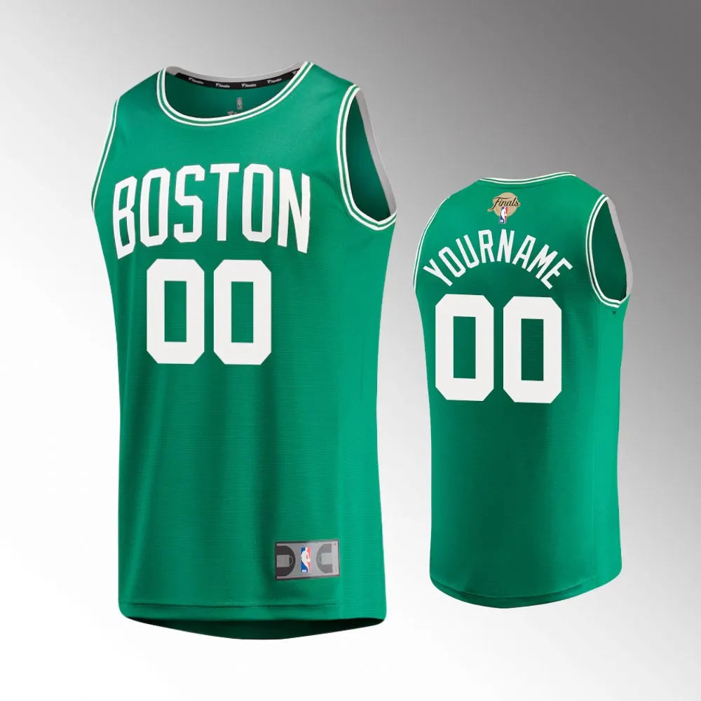 personalized Fanatics Celtics Green Custom Jersey