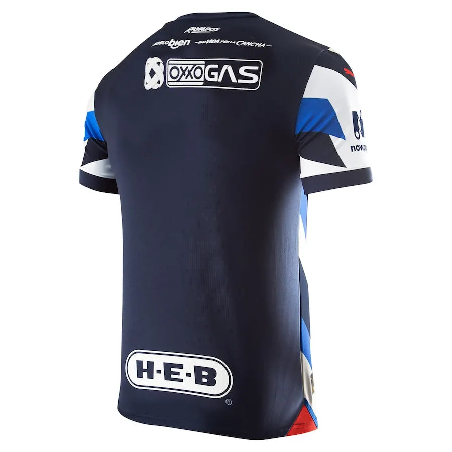 blue Puma Rayados Home Jersey