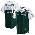 nike Rockies Blackmon Green Jersey