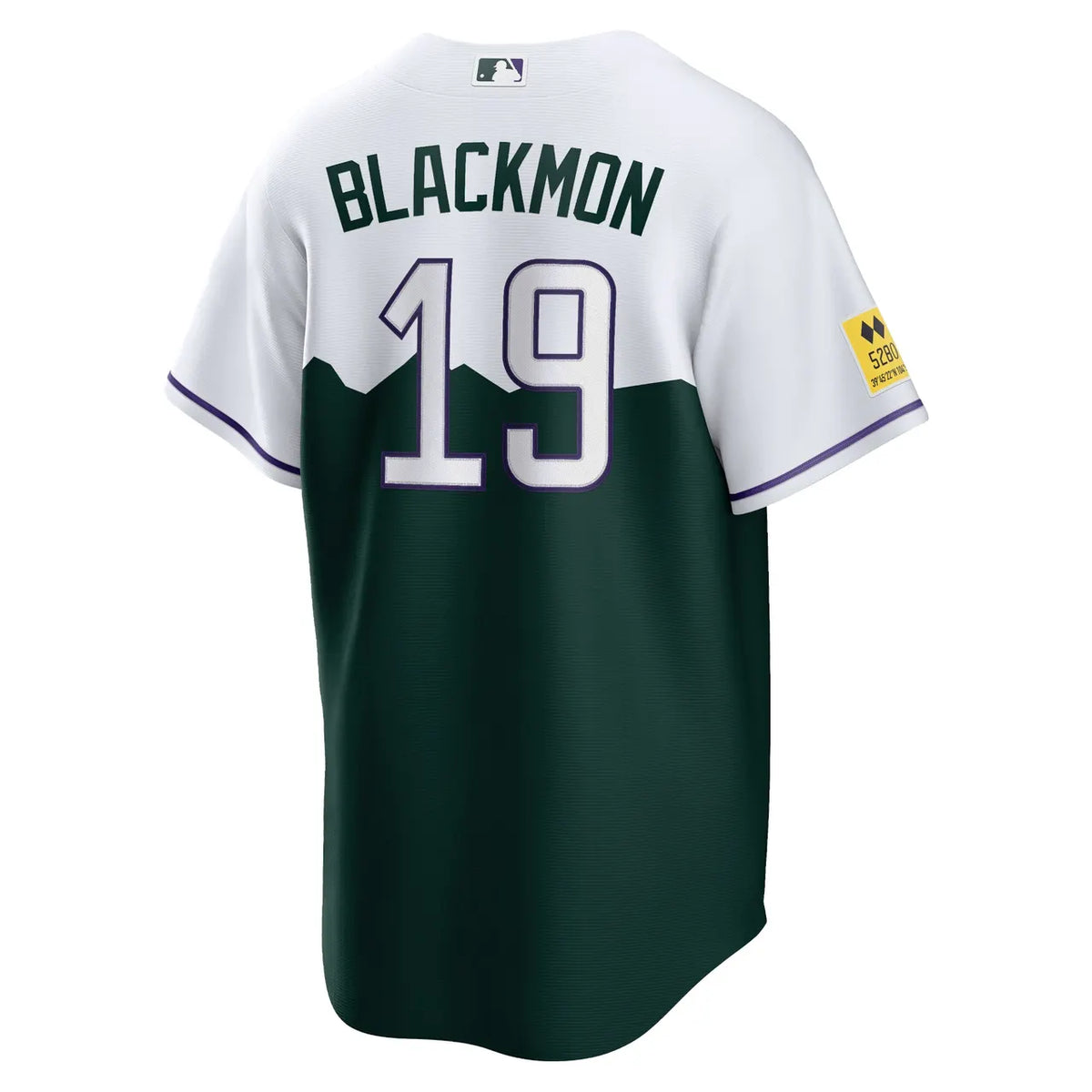 nike Rockies Blackmon Green Jersey - Hình 4