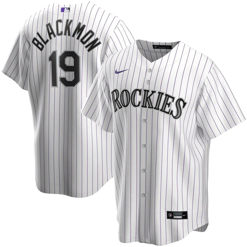 pinstripe Nike Blackmon Rockies Jersey