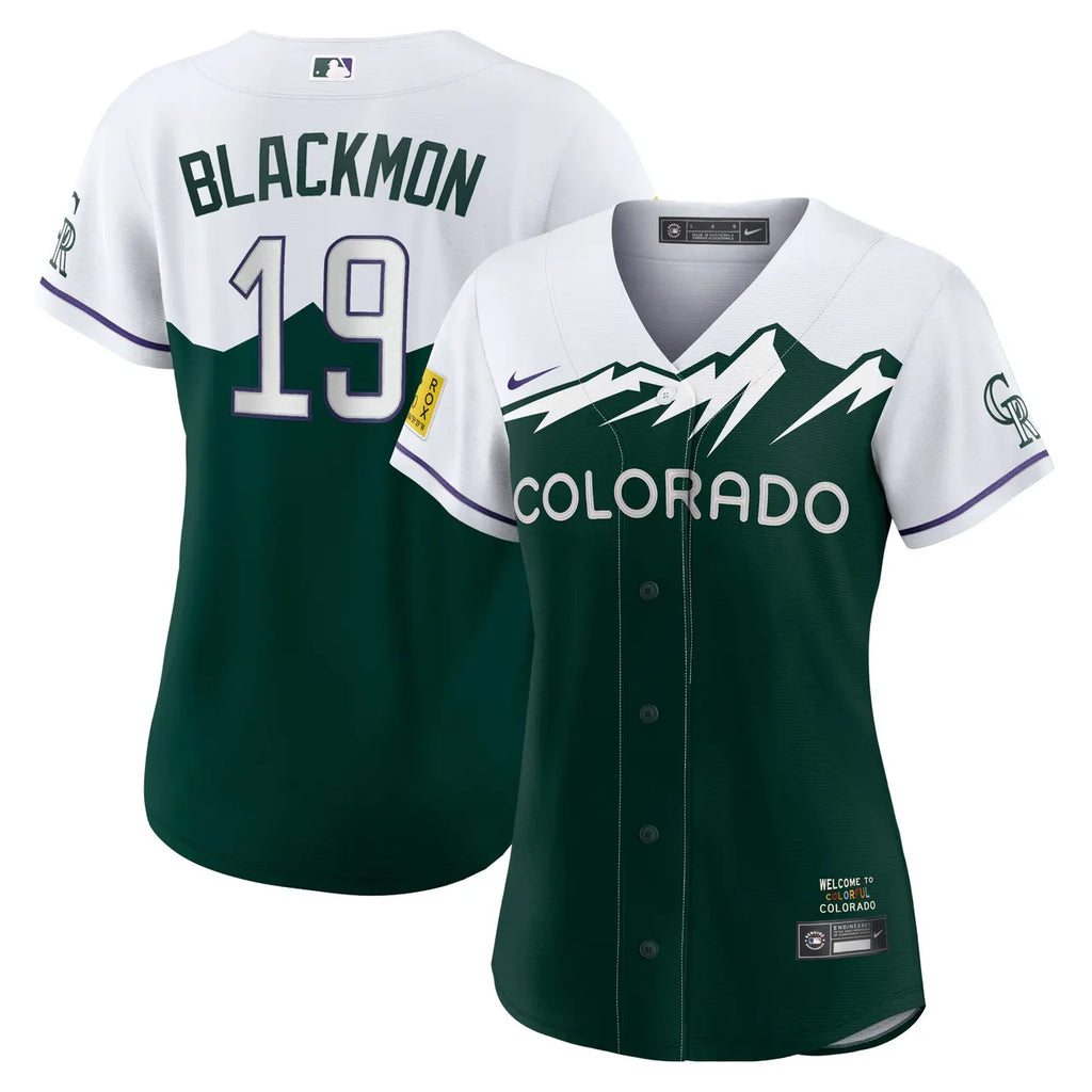 Blackmon Rockies City Connect Jersey - Hình 2