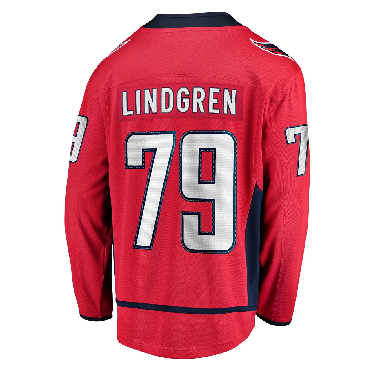 Lindgren Capitals Red Jersey fanatics - Hình 4