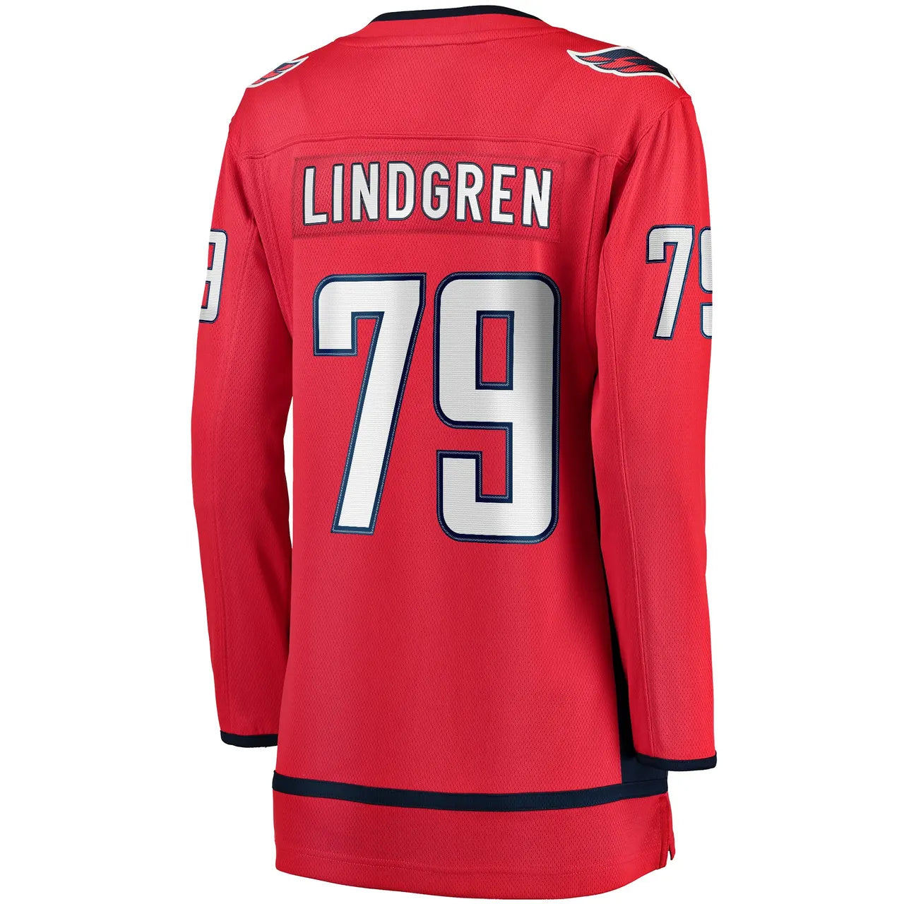 Lindgren Capitals Red Jersey fanatics - Hình 3