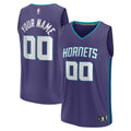 Hornets Purple Custom Jersey fanatics
