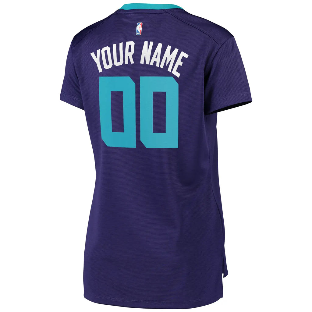 Fanatics Charlotte Hornets Purple Jersey - Hình 4