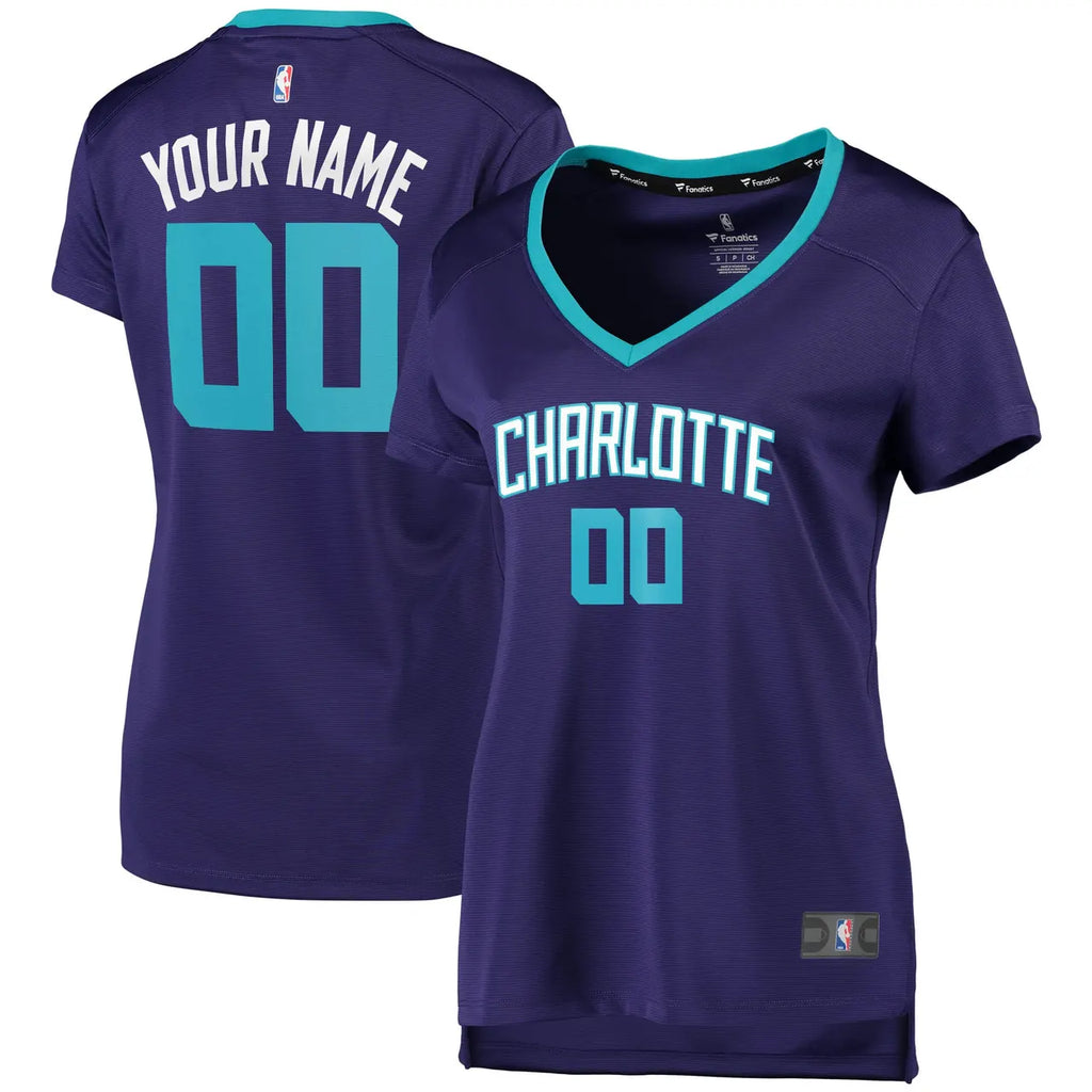 Fanatics Charlotte Hornets Purple Jersey