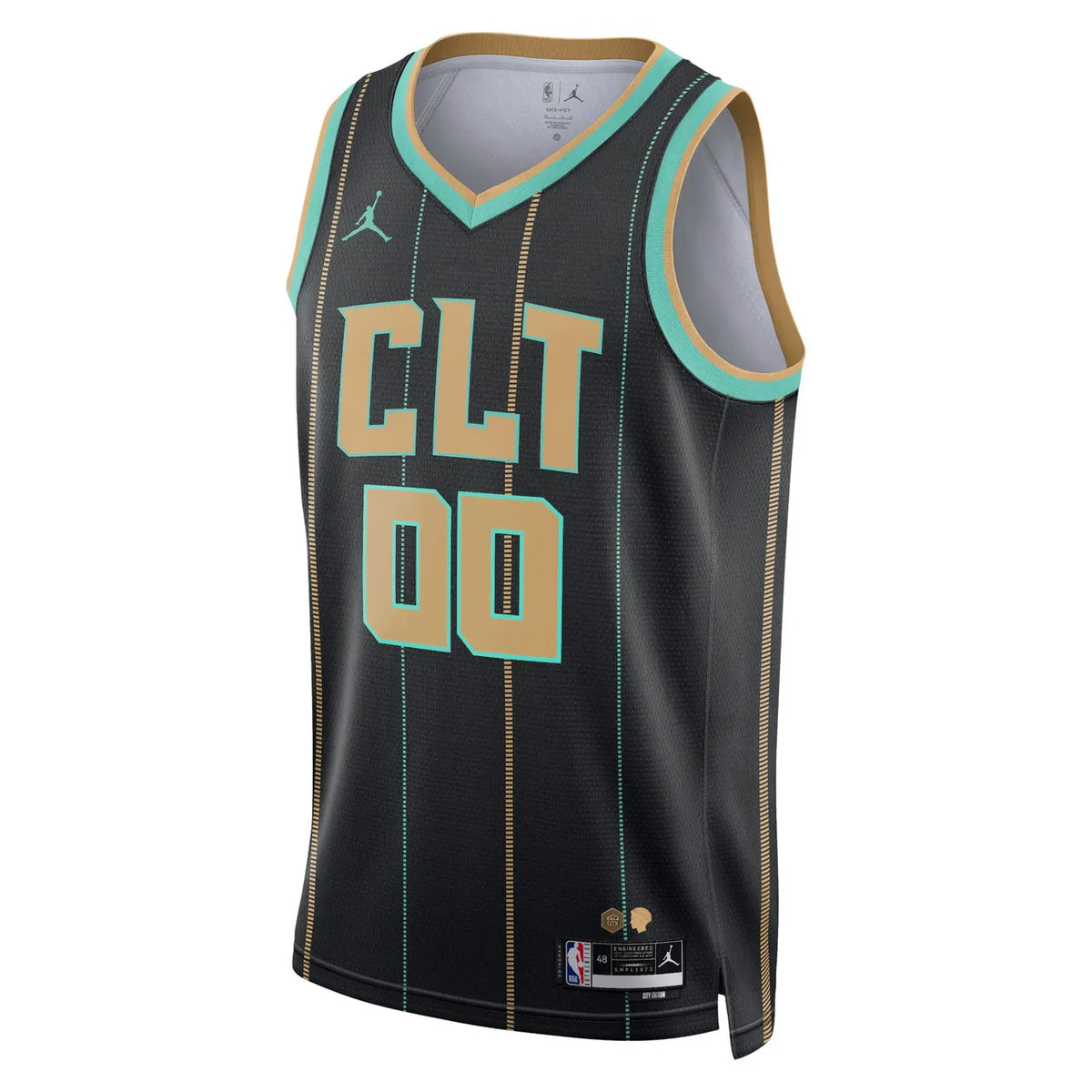 Hornets Black City Edition Jersey - Hình 2