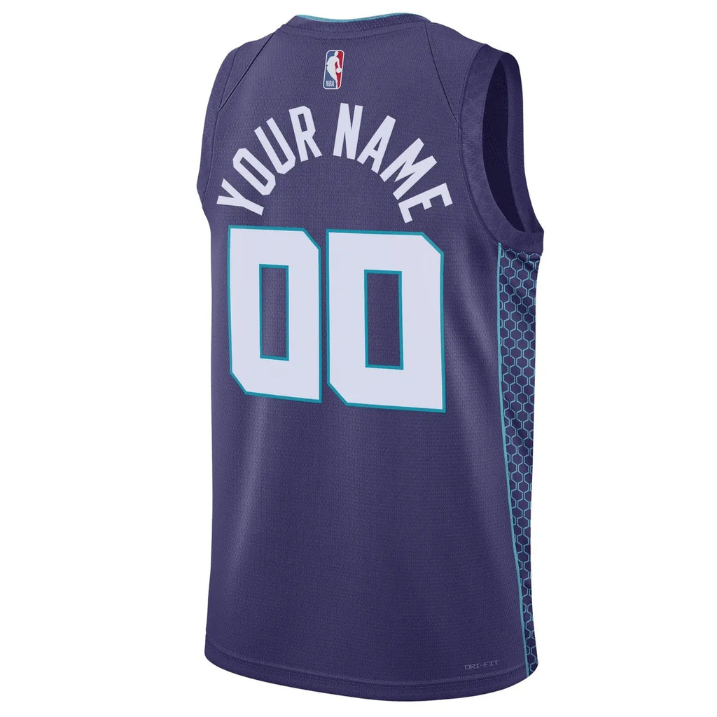 statement Jordan Hornets Purple Jersey - Hình 2