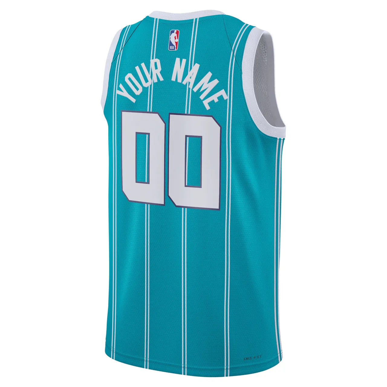 Jordan Hornets Teal Custom Jersey personalized - Hình 3