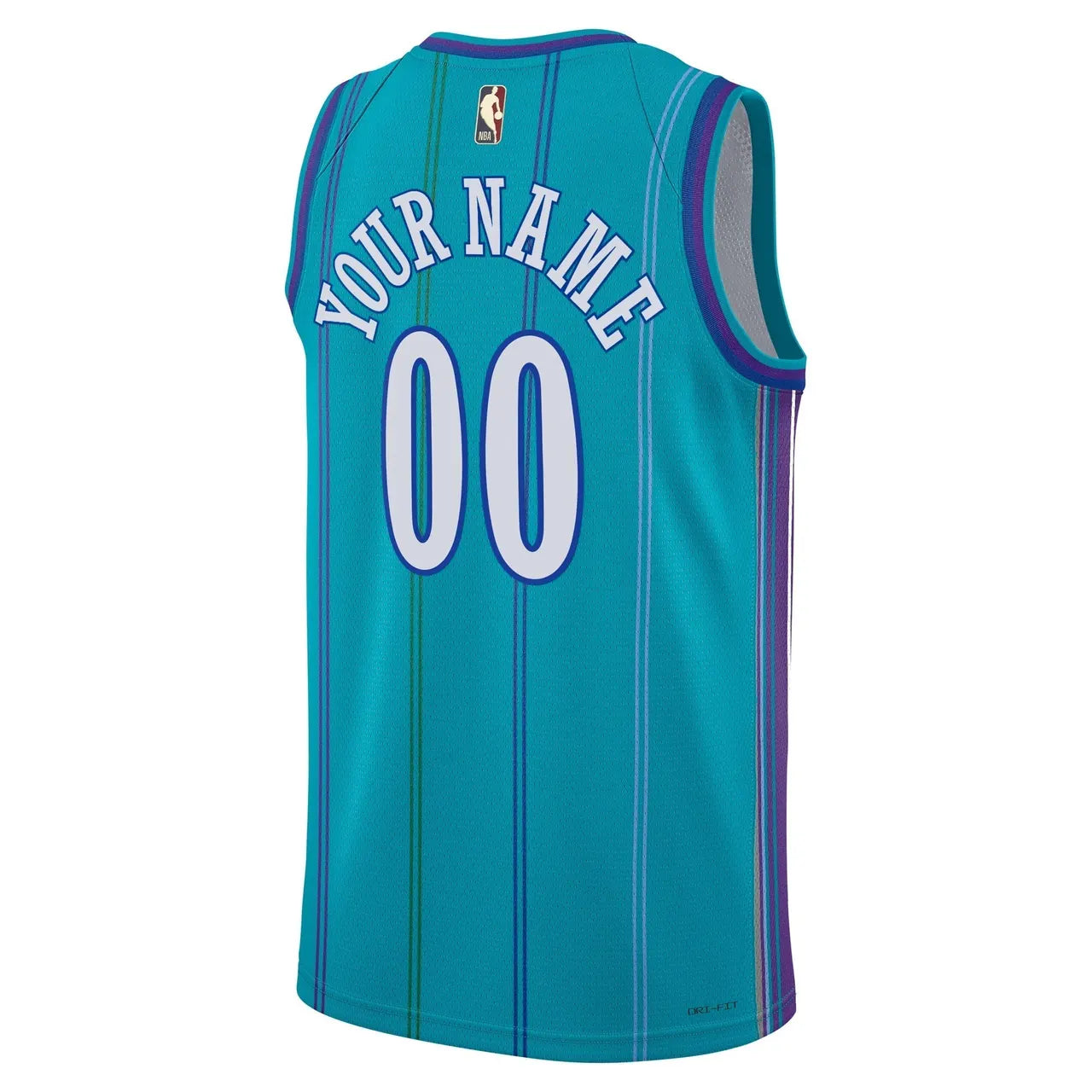 charlotte Jordan Hornets Teal Jersey - Hình 2