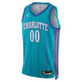 classic Jordan Hornets Teal Custom Jersey