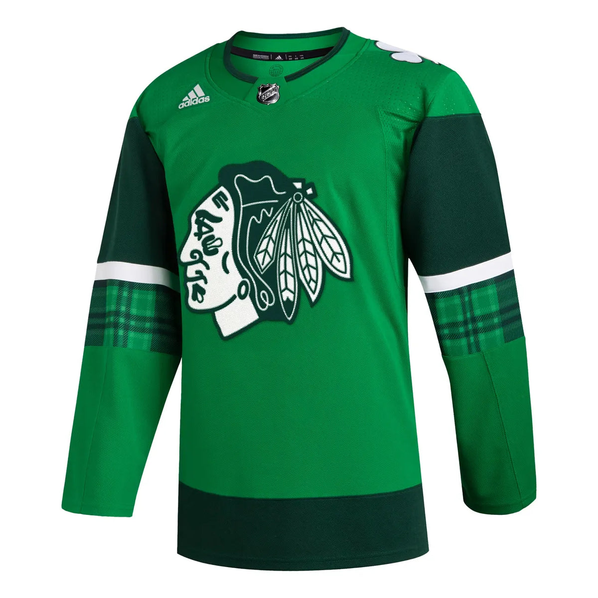 adidas Blackhawks St. Patrick's Jersey - Hình 3
