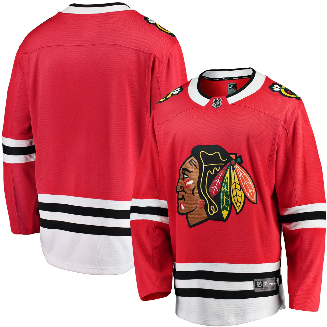 Fanatics Blackhawks Red Home Jersey