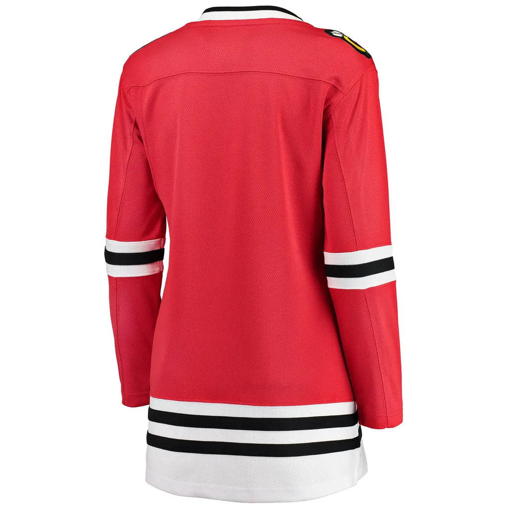 classic Fanatics Blackhawks Red Jersey - Hình 4