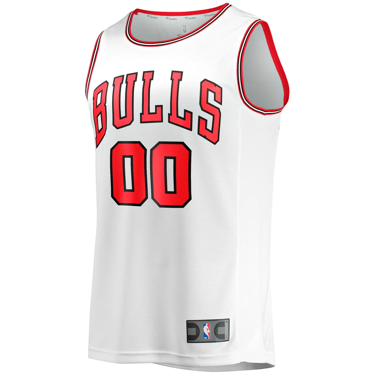 Fanatics Bulls White Custom Jersey