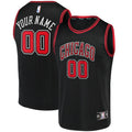 Bulls Black Personalized Jersey
