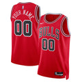 Bulls Red Custom Jersey nike