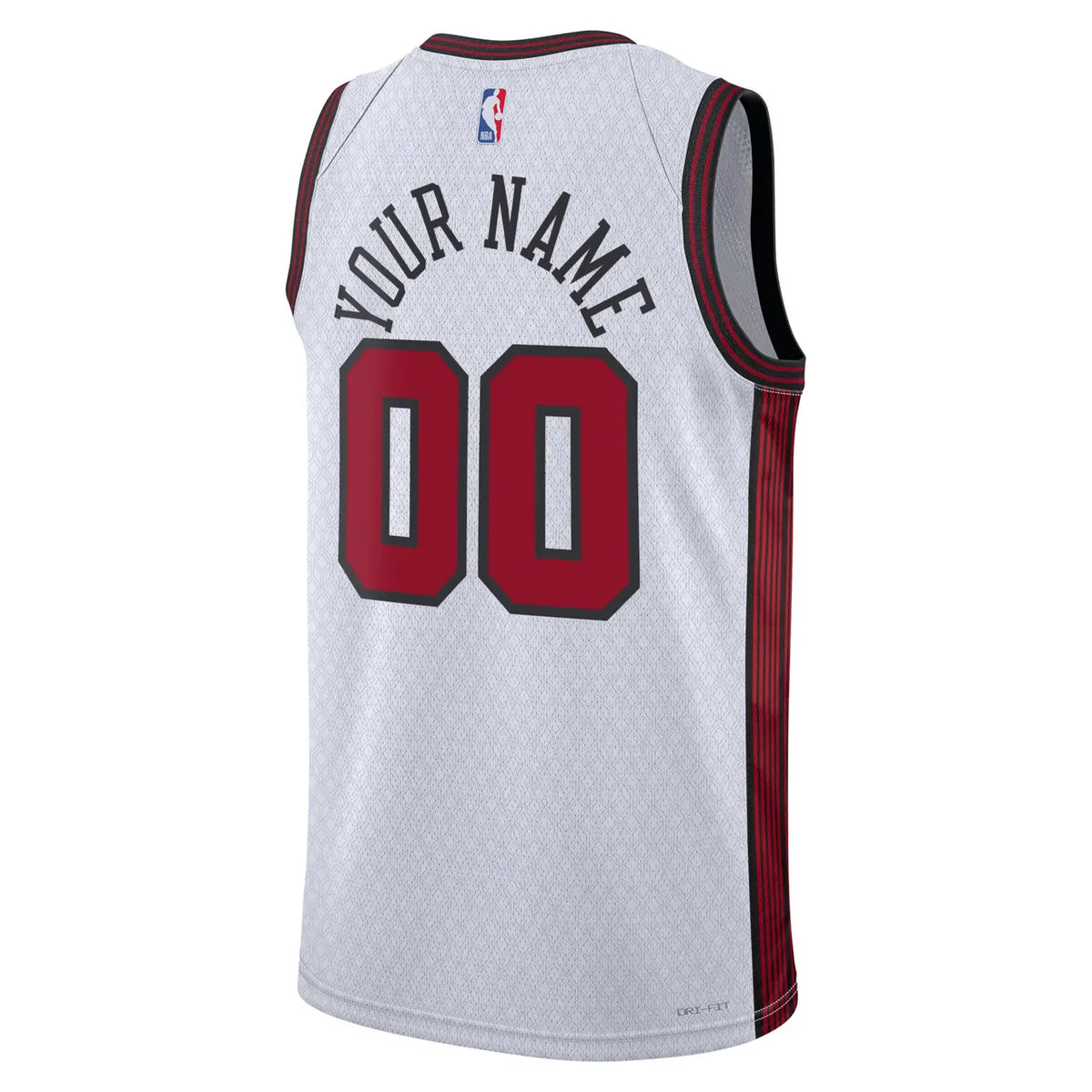 nike Bulls White City Edition Jersey - Hình 4