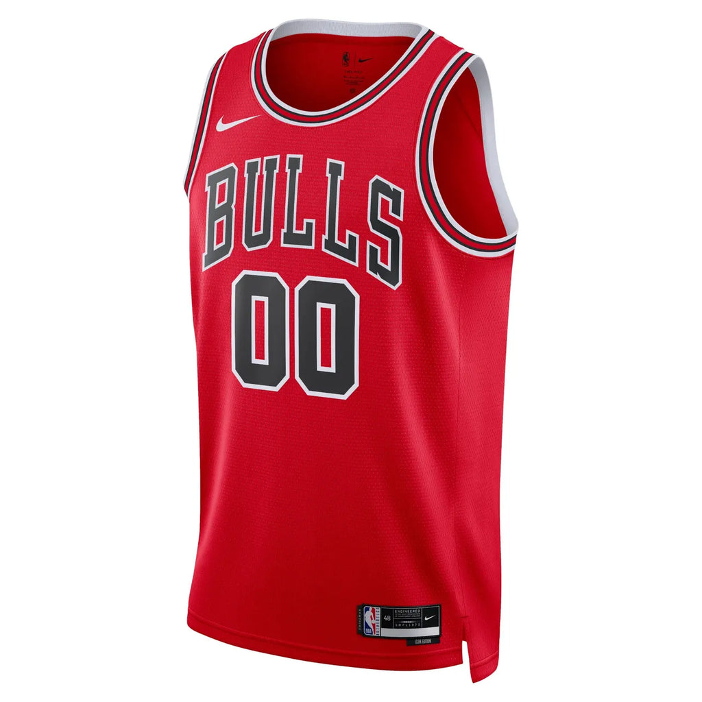 personalize Nike Bulls Red Custom Jersey