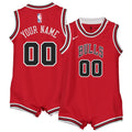 Bulls Red Infant Jersey Romper