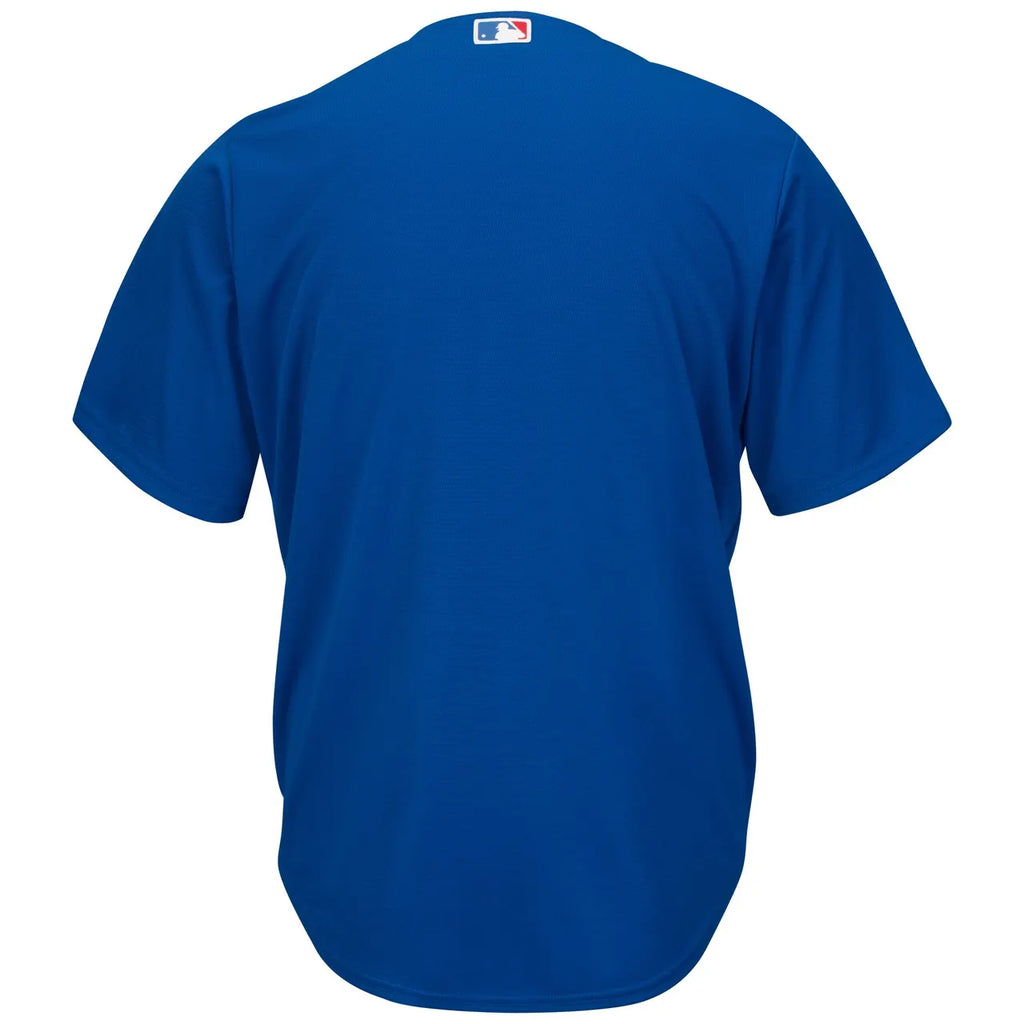 Cubs Royal Blue Jersey Majestic - Hình 4