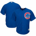 button Majestic Cubs Royal Blue Jersey