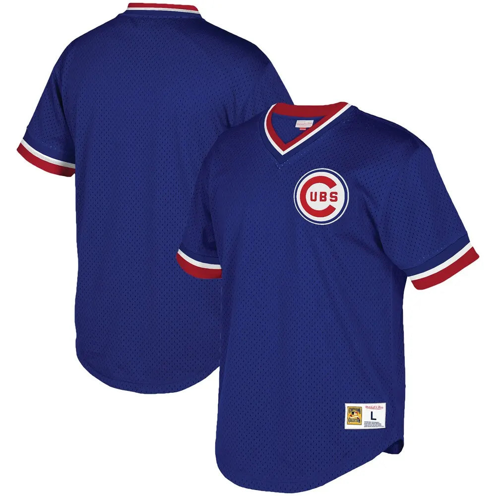 Cubs Blue Mesh Jersey mitchell