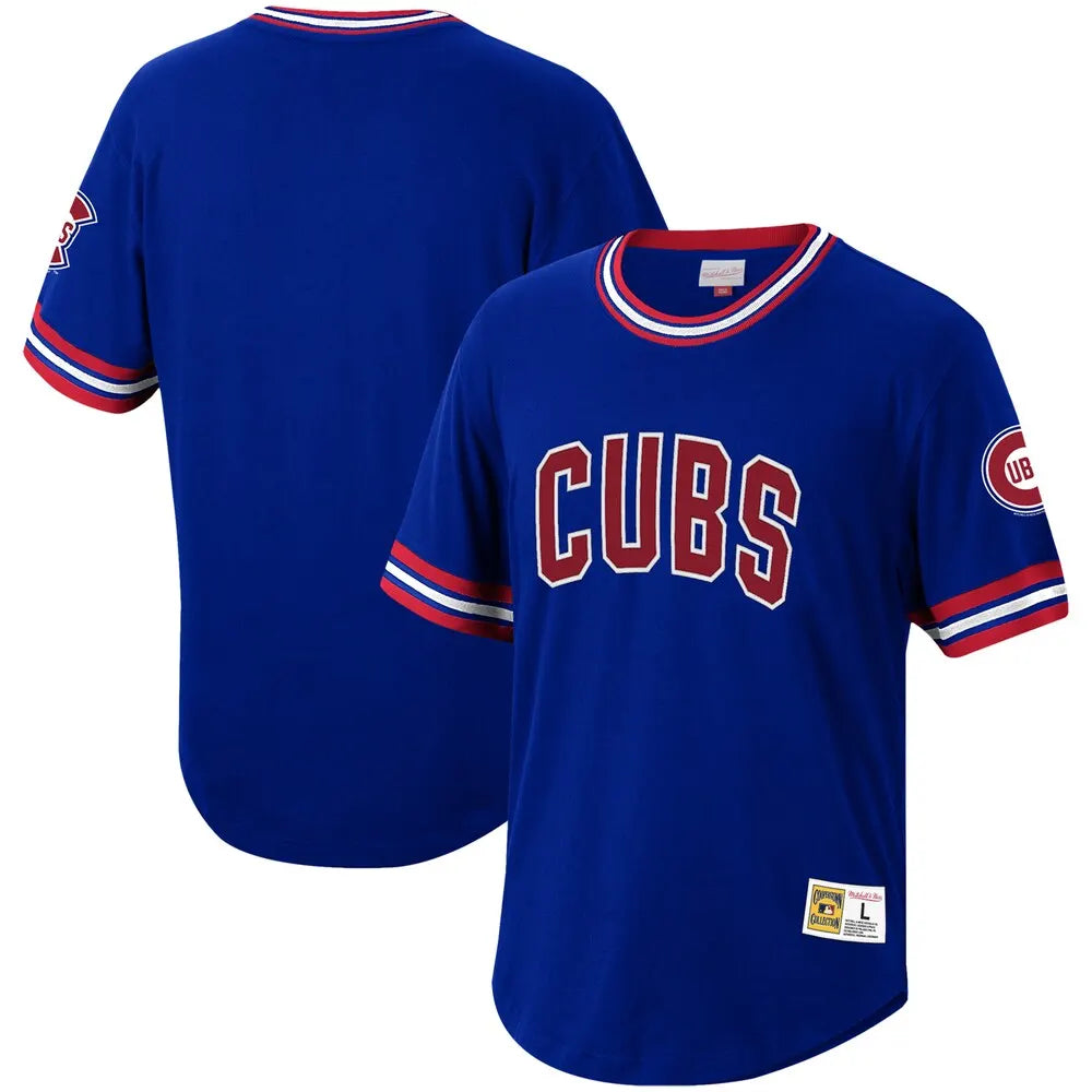 Cubs Royal Blue Throwback Jersey