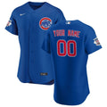 Cubs Royal Blue Custom Jersey nike