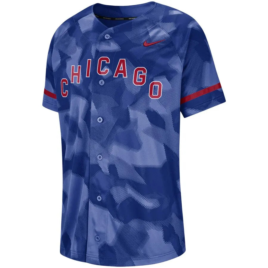 Cubs Blue Camo Jersey