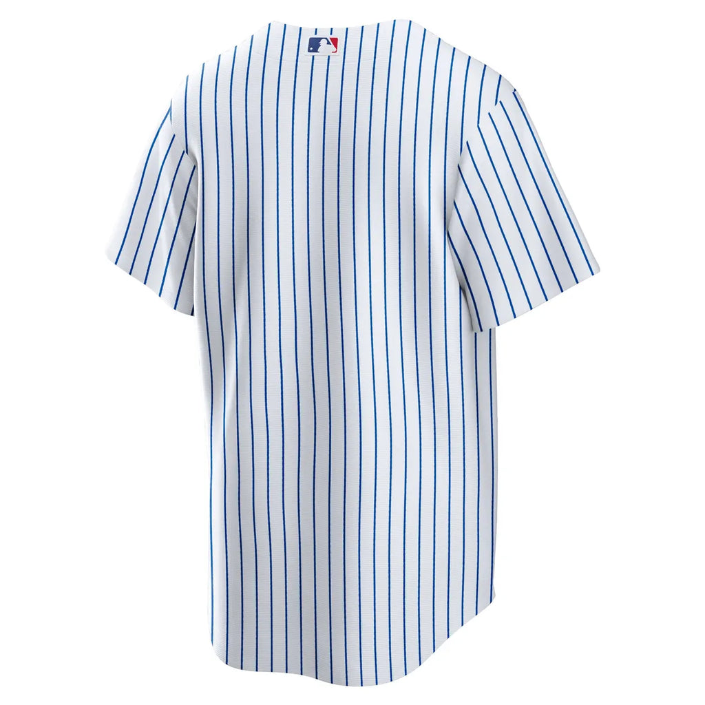 authentic mlb Nike Cubs Pinstripe Jersey - Hình 4
