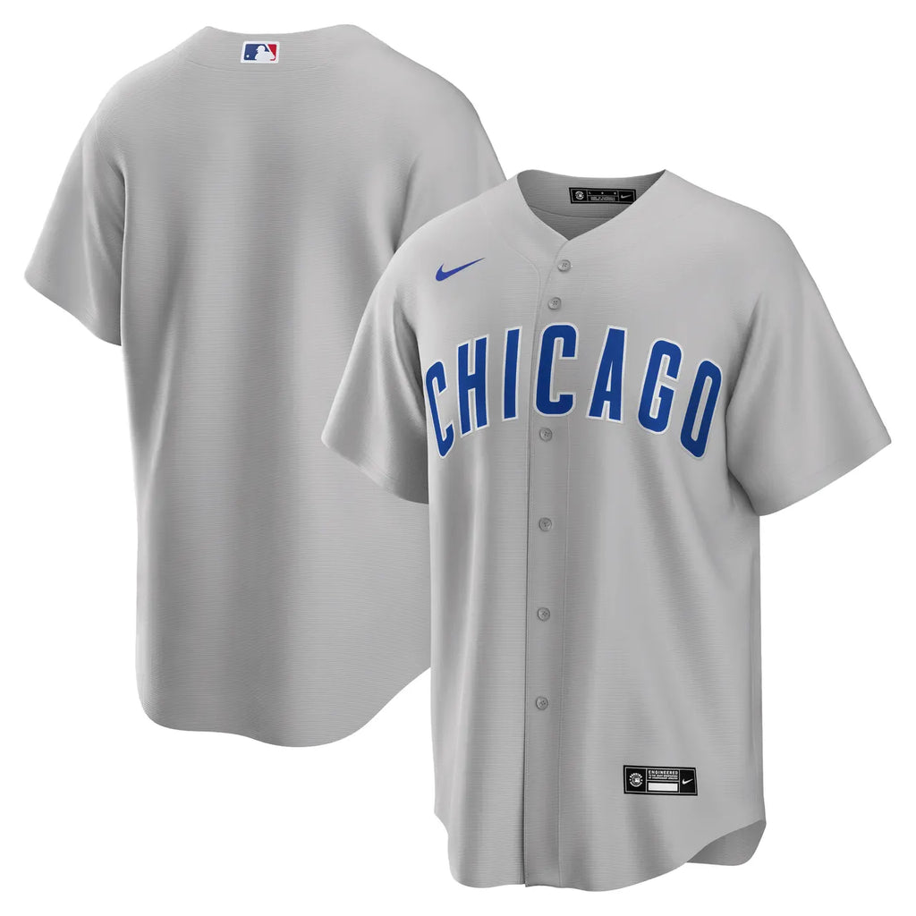 Chicago Cubs Gray Road Jersey