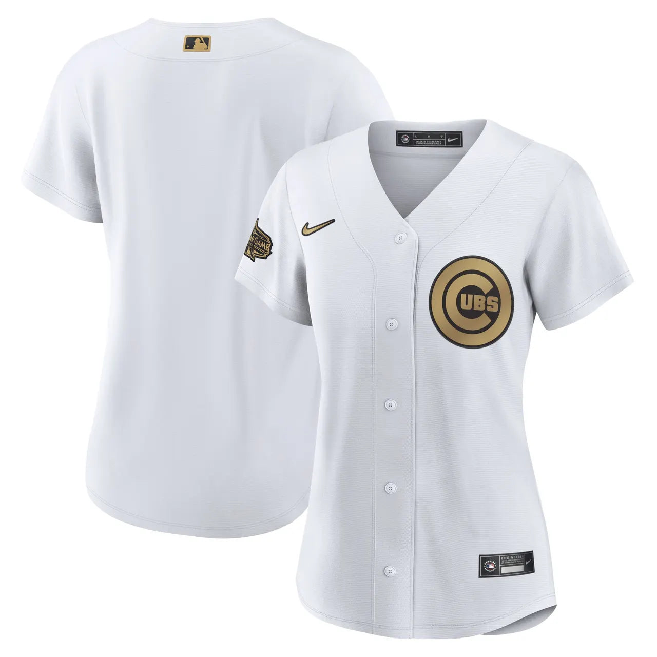 Nike Cubs White Jersey