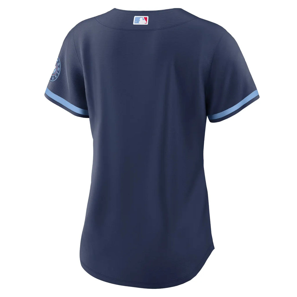 Cubs Wrigleyville Navy Jersey - Hình 4