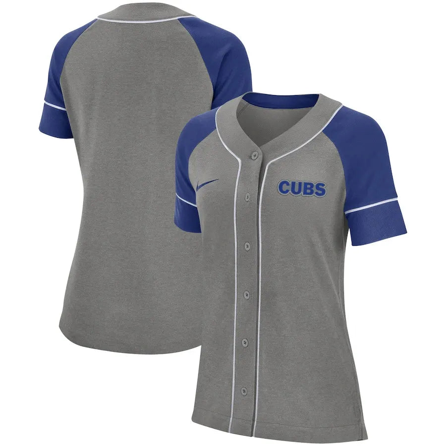Cubs Gray Women's Jersey