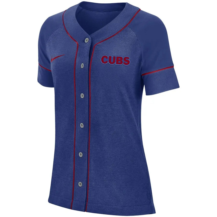 Nike Cubs Royal Blue Jersey - Hình 2