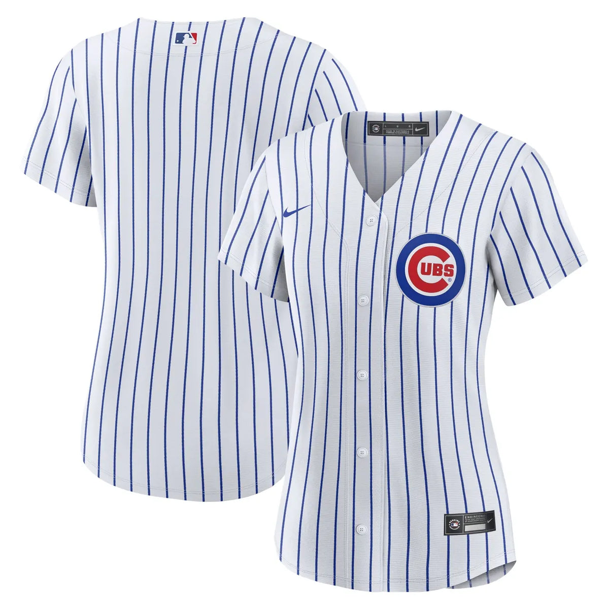 Cubs Women's Pinstripe Jersey - Hình 2