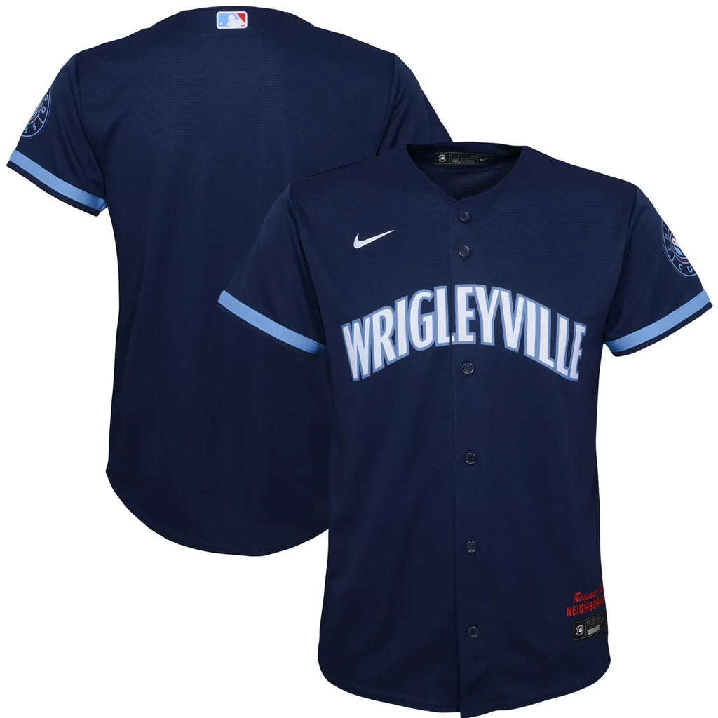 Cubs Navy Wrigleyville Jersey - Hình 2
