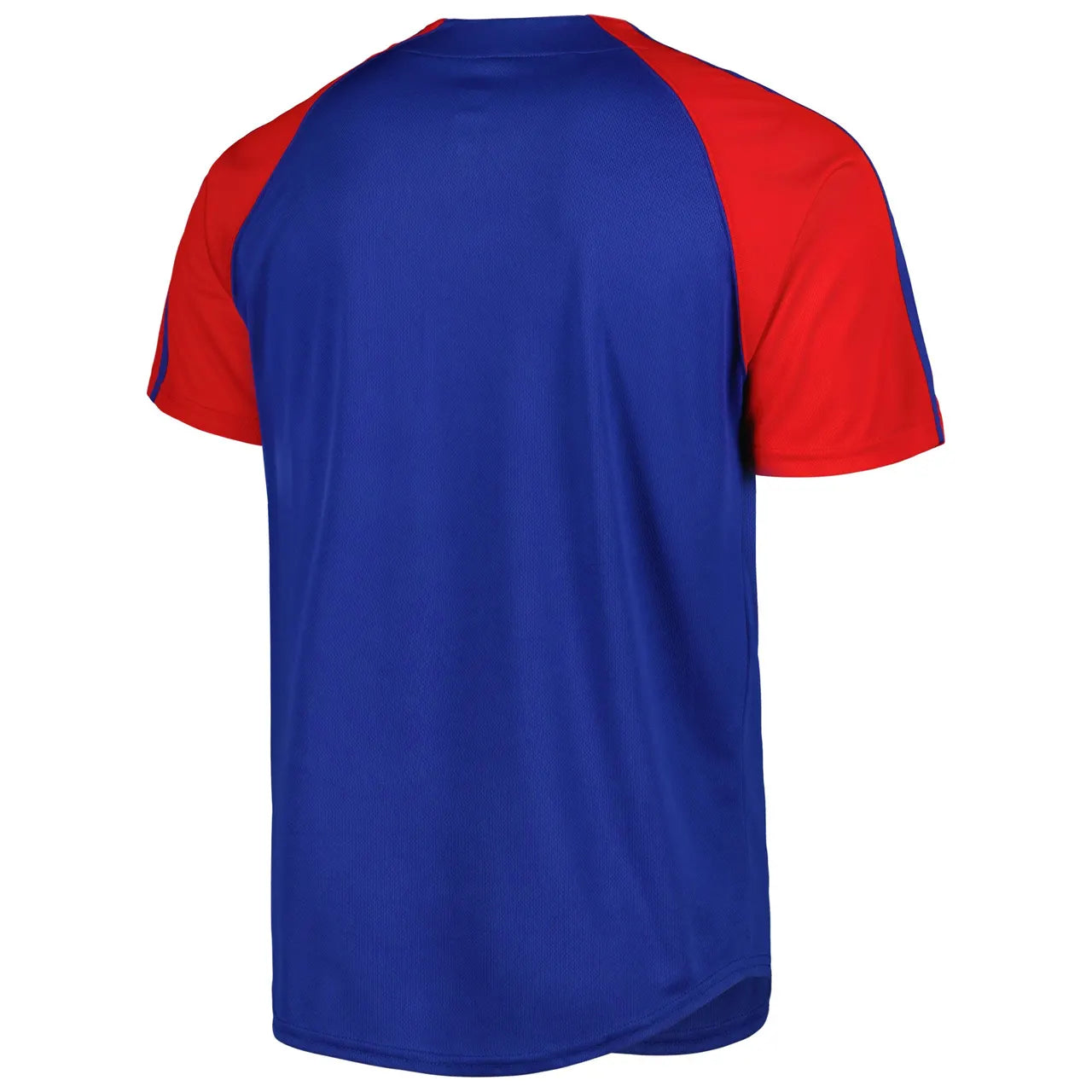 Cubs Blue Red Raglan Jersey - Hình 4