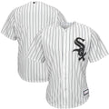 majestic mlb White Sox Pinstripe Jersey