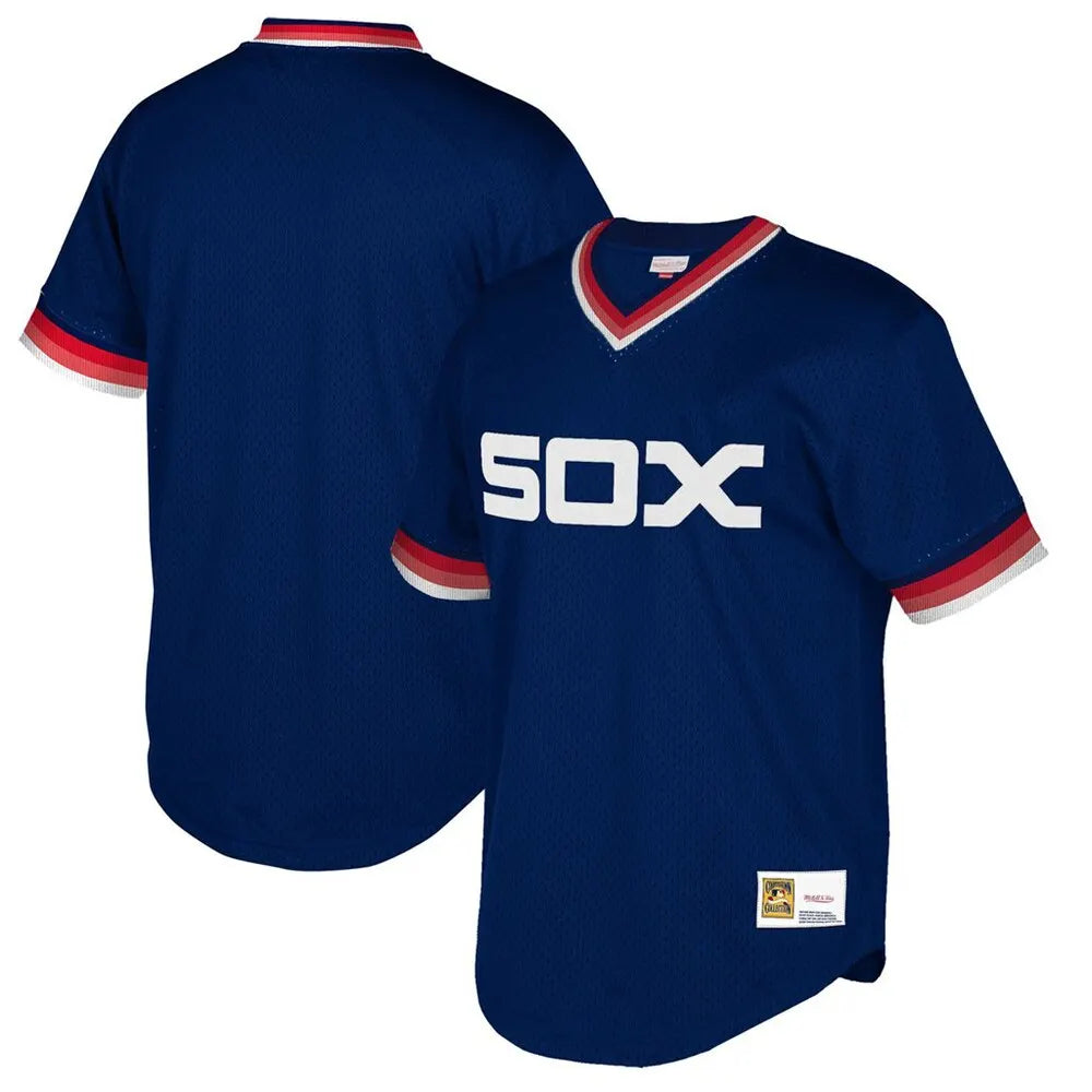 Mitchell & Ness Sox Navy Jersey