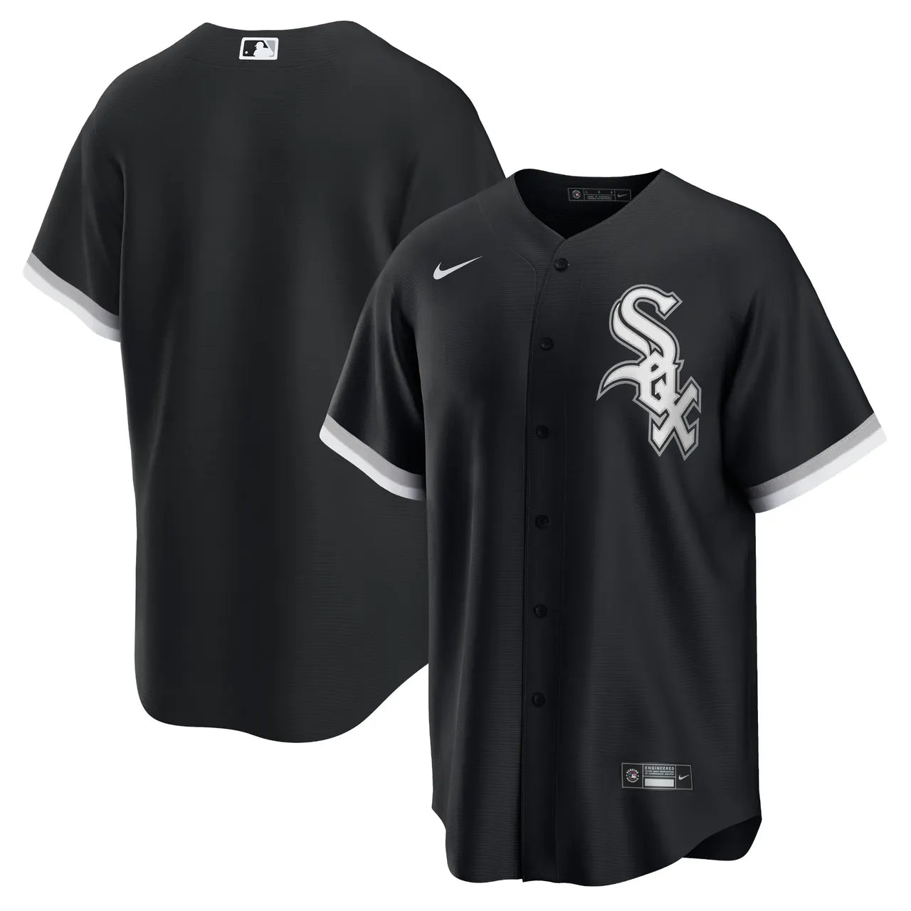 authentic Nike White Sox Black Jersey