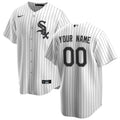 nike White Sox Pinstripe Custom Jersey