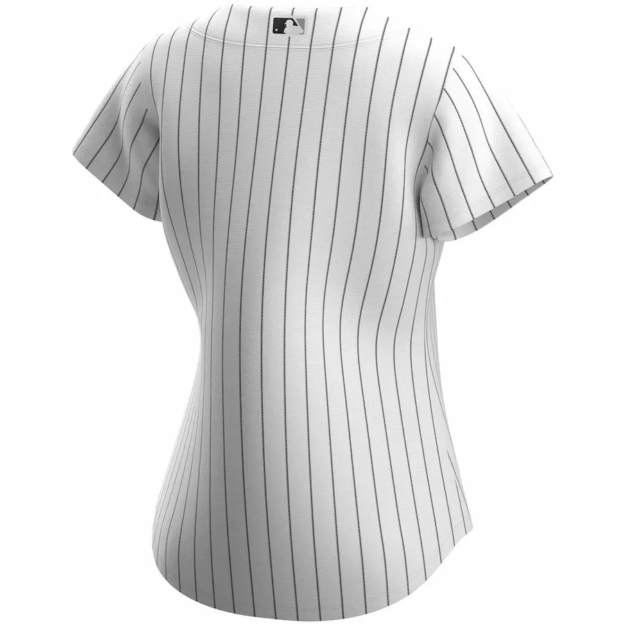 Nike White Sox Pinstripe Jersey - Hình 3