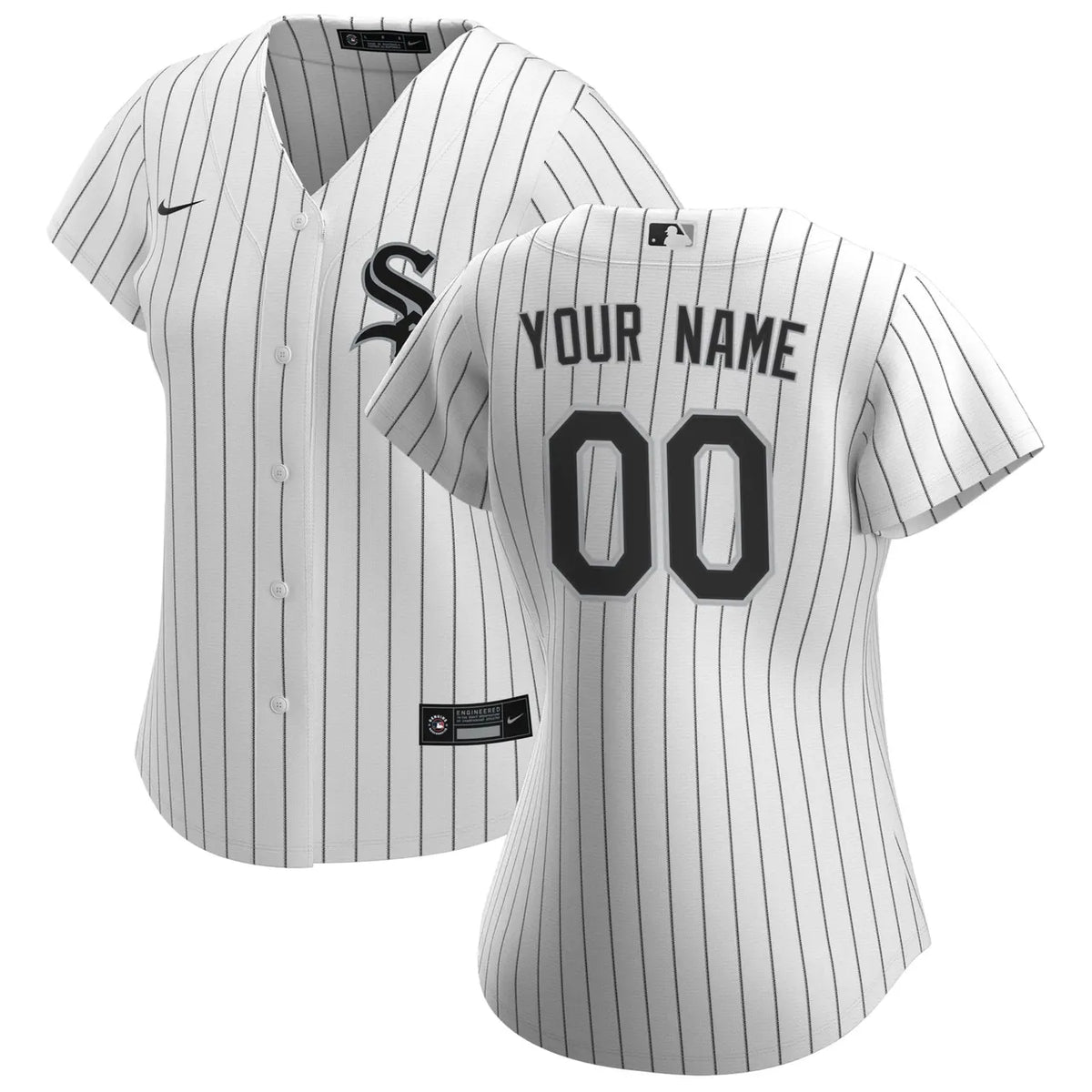 White Sox Pinstripe Jersey nike personalized