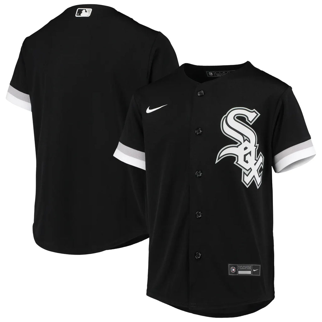 Nike White Sox Black Jersey