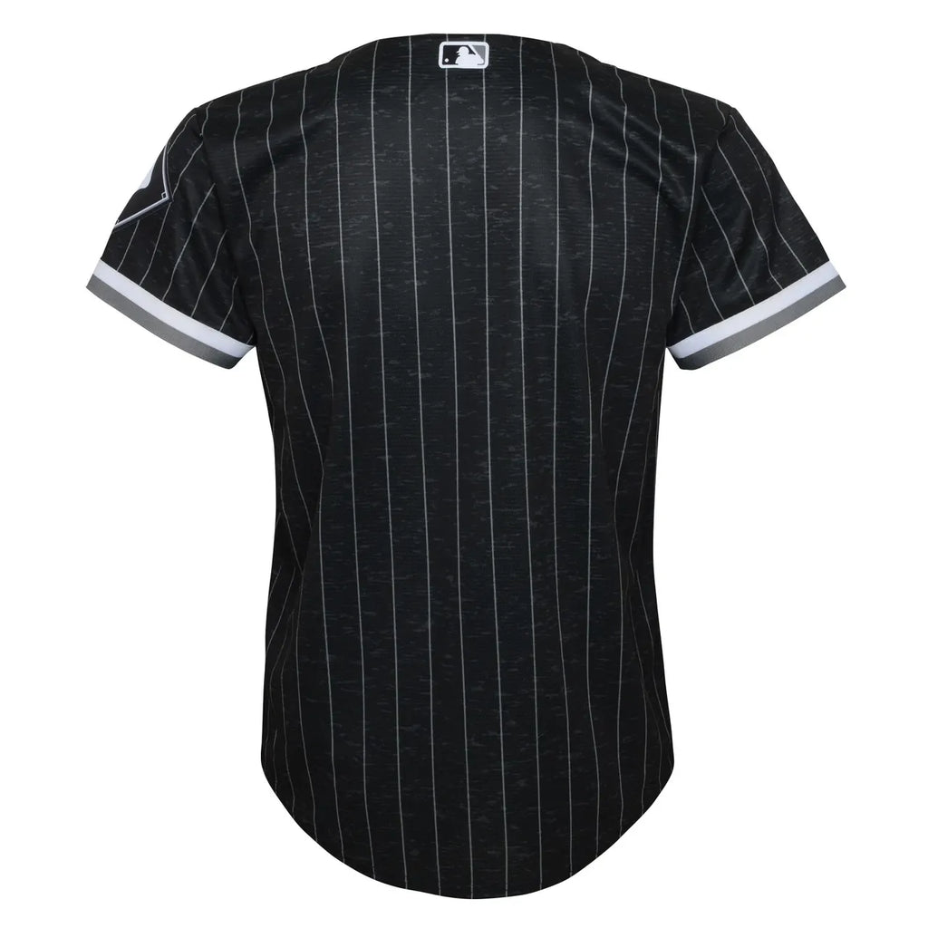 southside Nike White Sox Black Jersey - Hình 3